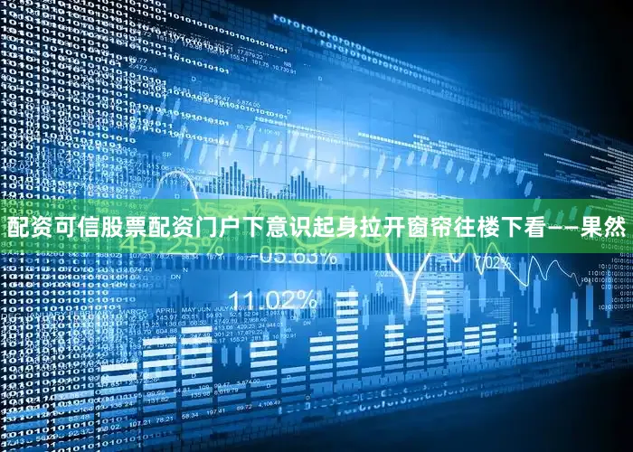 配资可信股票配资门户下意识起身拉开窗帘往楼下看——果然